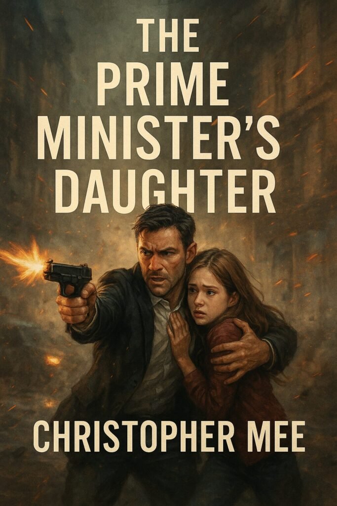 Book One — The Prime Minister’s Daughter • Core Arc: Luke Carter, elite GPD officer, protects Lizzie Wetherby through two assassination attempts. He’s severely injured in the second, and the trauma/fear binds them together, leading to a relationship. • Ending: They finally admit their feelings. Luke’s relationship with Lizzie costs him his career in the GPD. • Backdrop: Hints that the assassination attempts were more coordinated than they appear. Small breadcrumbs of a larger conspiracy. ⸻ Book Two — Collateral Damage (working title) • Premise: Luke is medically retired from the GPD and drifting, but Lizzie (still under threat) persuades him to act as her shadow outside official channels. A second, even more ruthless attempt on her life forces them both into the open. • Backdrop: Political tension rises — a scandal inside Whitehall suggests the threat may come from within. • Key Development: Luke is more badly injured but adapts his tactics, fighting as much with cunning and protective strategy as brute strength. • Ending: The conspiracy begins to be sketched more clearly — not just rogue actors, but an international network targeting the PM’s office. Luke and Lizzie are together but strained by constant danger. ⸻ Book Three — Enemies Within • Premise: With the threat still unresolved, Lizzie is sent abroad under diplomatic cover. Luke, unofficially by her side, faces foreign intelligence agencies, hostile operatives, and betrayal from within her own protection team. • Backdrop: The Prime Minister’s government begins to fracture under public pressure. Allegations of corruption weaken him. • Key Development: Luke and Lizzie’s relationship grows stronger but also darker — trust is tested as Luke’s paranoia increases. • Ending: A shocking betrayal by a British official, revealing that the conspiracy has allies in the highest levels of government. ⸻ Book Four — State of Treason • Premise: The conspiracy moves closer to its true aim: destabilising Britain through assassination, blackmail, and foreign manipulation. Luke and Lizzie are now openly together, but their relationship makes them political targets. • Backdrop: The Prime Minister faces a vote of no confidence. The opposition is either complicit in or being manipulated by the same network. • Key Development: Luke, hunted and discredited, goes rogue — no longer part of any official protection structure. • Ending: The network achieves a major win: either the PM is ousted or killed. Lizzie is left politically and emotionally shattered. Luke is her only shield. ⸻ Book Five — For Queen and Country (possible finale or midpoint climax) • Premise: With the Prime Minister gone, the conspiracy tightens its grip. Luke and Lizzie must operate off-grid, hunted by both the network and the state. • Backdrop: Britain slides into political chaos — mass protests, terror attacks, and whispers of a coup. • Key Development: Luke uncovers the network’s true face — an international cabal of intelligence, corporate, and political figures orchestrating events for profit and power. • Climax: Luke leads a desperate, last-man-standing style mission to cripple the conspiracy’s London operation. • Ending: Victory comes at a price. Luke barely survives. Lizzie is left to choose between her future in politics (as heir to her father’s legacy) or her future with Luke. ⸻ Big Picture Threads • The Conspiracy: Starts as isolated assassination attempts → evolves into a network manipulating British politics → revealed as part of an international shadow cabal. • Political Fallout: The PM goes from embattled → betrayed → toppled/assassinated → Britain in crisis. • Luke’s Arc: From professional protector → injured/disavowed → paranoid rogue operator → hunted man → final reckoning. • Lizzie’s Arc: From protected daughter → target and political pawn → independent operator → leader in her own right, forced to step into her father’s shadow. • Romance: Slow-burn, believable. From forbidden attraction → fragile relationship under fire → strained by paranoia and betrayal → unbreakable partnership forged in crisis.